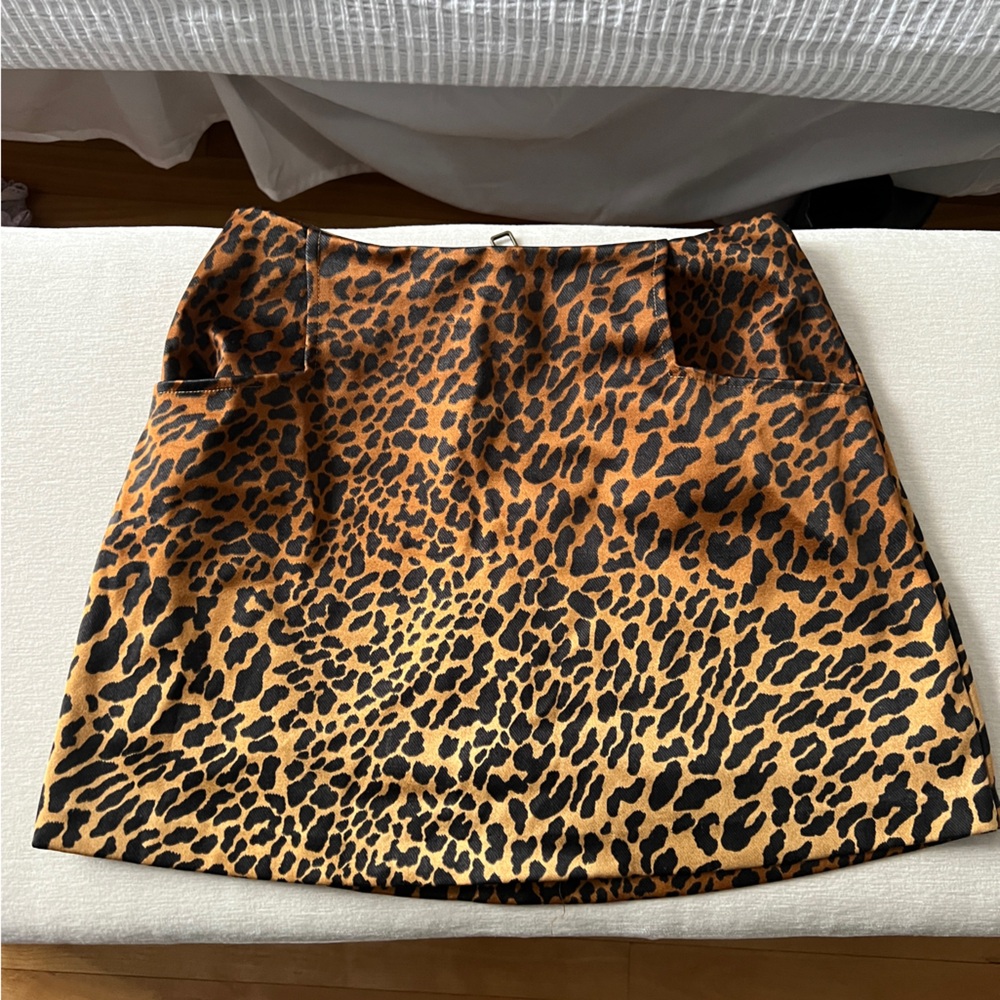 Cheetah Print Ecote Urban Outfitters Mini Skirt - Picture 9 of 10